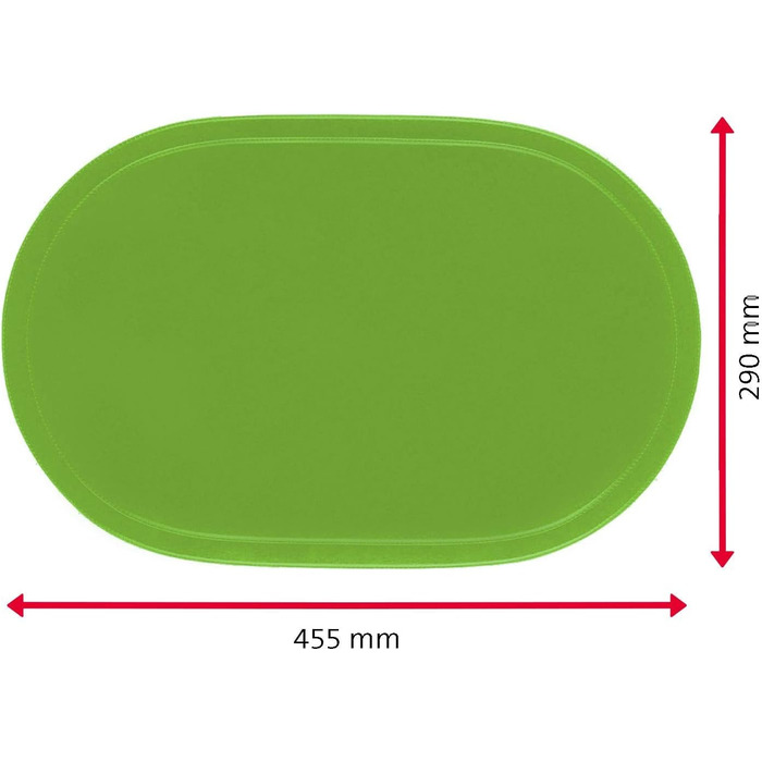Килимки/килимки Westmark, 4 шт. и, 45,5 x 29 см, вініл, синій/ Saleen Edition Fun (зелений)