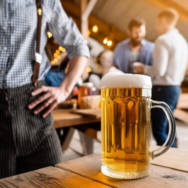 Набір пивних келихів 6 шт 300 мл Glasmark KROSNO 1992