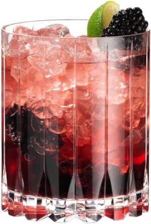 Набір келихів Riedel Double Rocks, 2 шт., для коктейлів, кришталь, можна мити в посудомийній машині - 6417/07