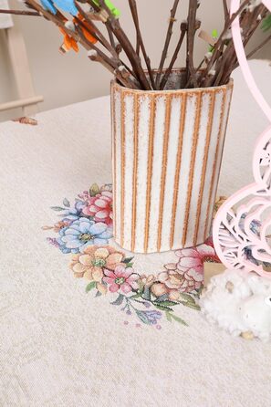 Скатертина 140 х 240 см "Пасхальні яйця" textile idea