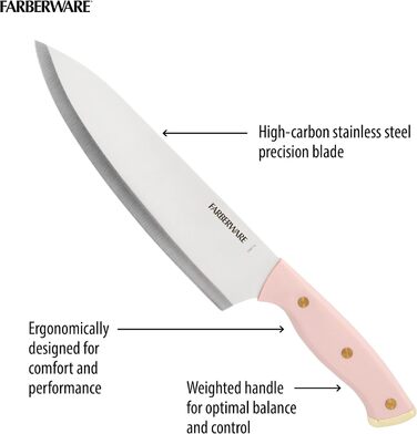 Стильний та функціональний набір ножів 15 предметів Farberware