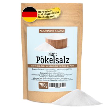 Сіль нітритної  для копчення 750 г MeerBach & Rose