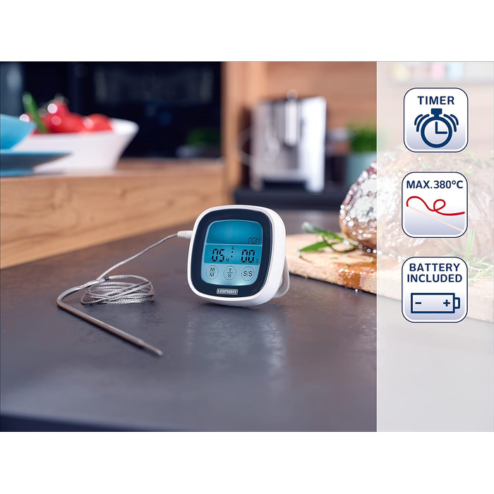 Цифровой термометр для мяса Leifheit