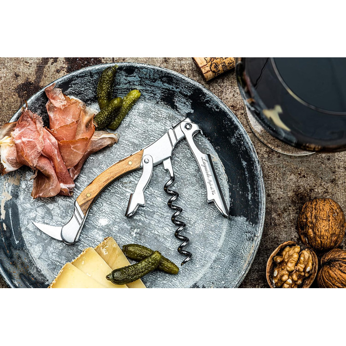 Штопор с открывалкой для бутылок и ножом для фольги Laguiole Style de Vie