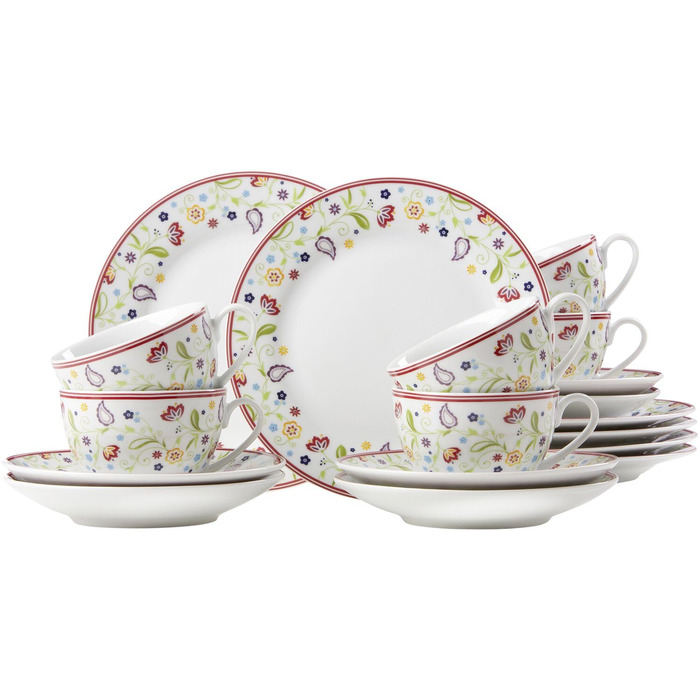 Чайный/кофейный сервиз 18 предметов на 6 персон Ritzenhoff & Breker