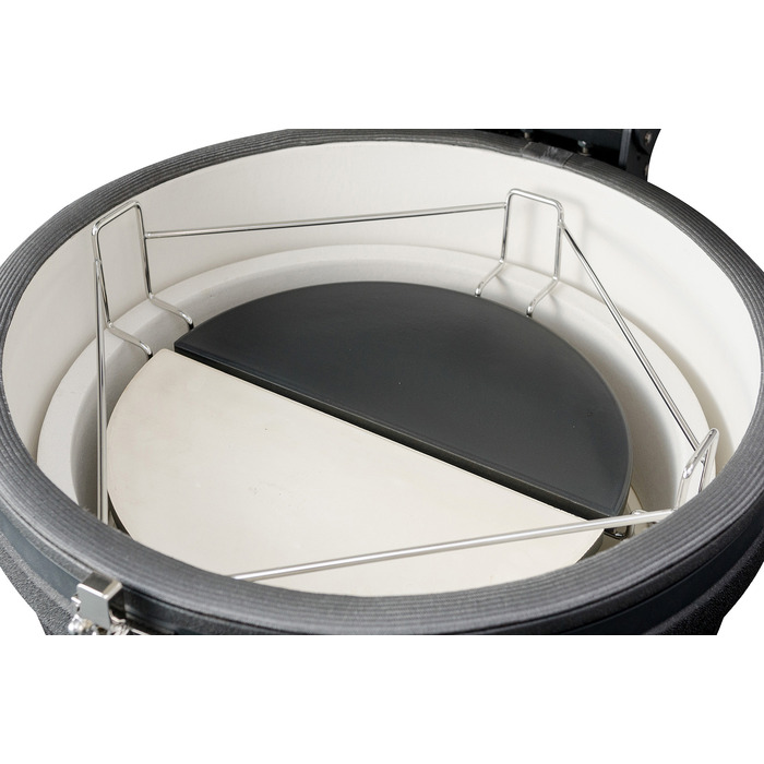Керамический угольный гриль Kamado XL 5в1 с системой BBQ Block Fire GRILLI 759777 Код: 012009