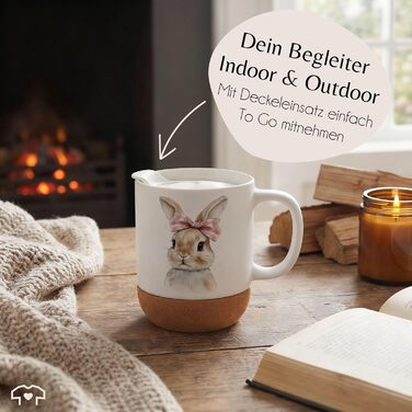 Термочашка з милим зображенням зайчика 330 мл Shirtracer