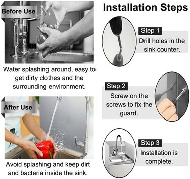 Брызкозащитный экран для кухни Supertool