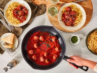 Tefal Сковорода з кришкою Day by Day, 28см, з кришкою, алюміній, бакеліт, скло, чорний