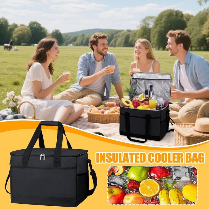 Термосумка 35 л черная Wpsagek