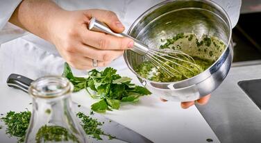 Заправка для салату Knorr Art (Легко готується заправка для салату, універсальний соус для салату) 1 упаковка (1 x 1 кг) (Прозора, 1 кг (1 упаковка))