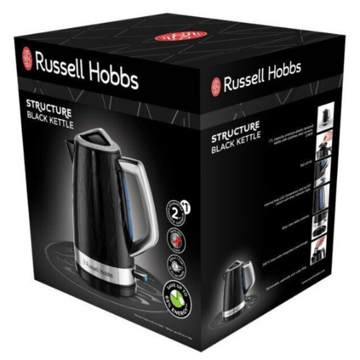 Электрочайник Russell Hobbs 28081-70 Structure черный