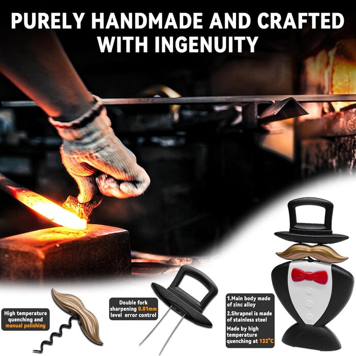 Штопор для вина 3-в-1 джентльмен LUCYLANKER