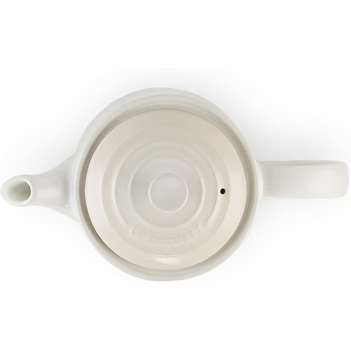 Високий глечик 1,3 л керамічний з кришкою, колір безе Le Creuset