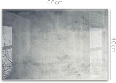 Кухонний скляний фартух 60 х 40 см timalo