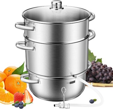Паровая соковыжималка 8 л VIVOHOME