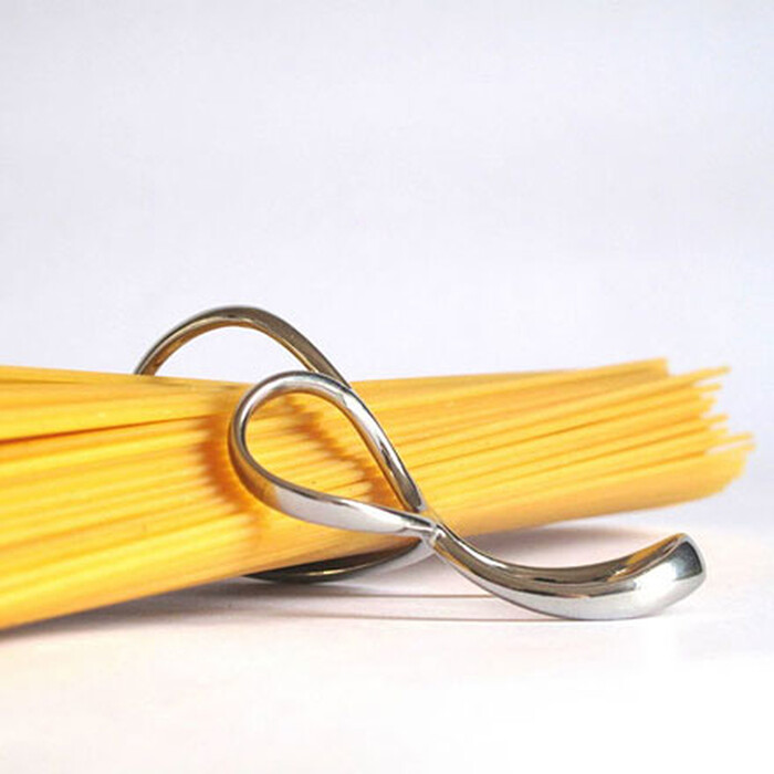 Мера для спагетти 3,5x7x9 см золотисто-розовая Voile Alessi