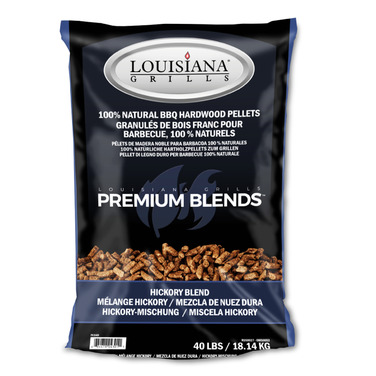 Гранули для гриля Louisiana Grills, Hickory Premium Mix, Пелети з листяних порід, 18кг., 55406 Код: 011101