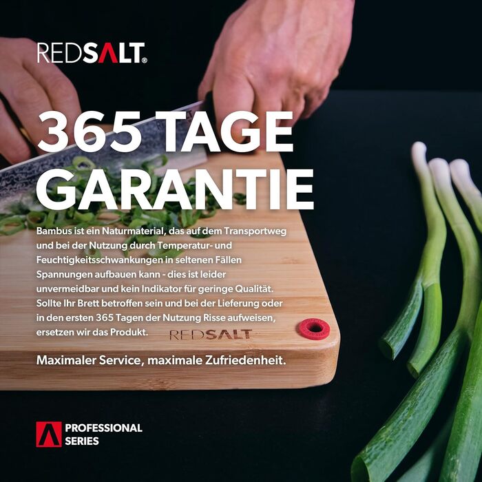 Доска разделочная из бамбука 36 х 26 см REDSALT