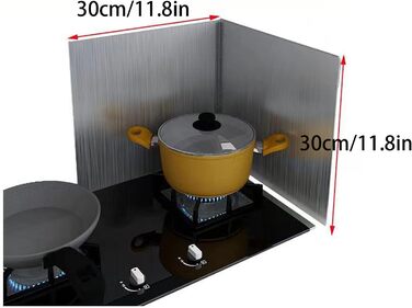 Кухонний фартух від бризок 30 х 30 см Generic