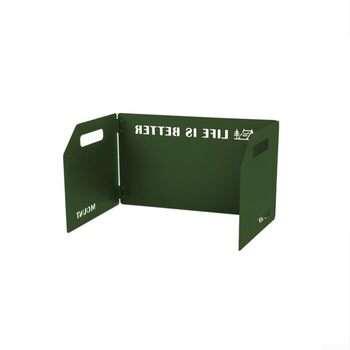 Вітрозахист для газової плити зелений ZYWUOY