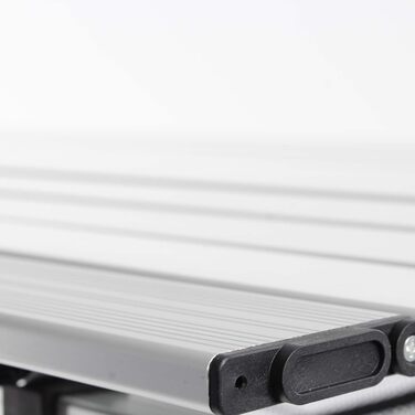 Складний алюмінієвий стіл для кемпінгу 90x53 см Wiltec