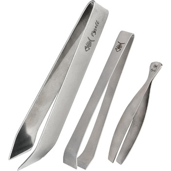 Набір з 3 щипців для рибних кісток, нержавіюча сталь Fysell