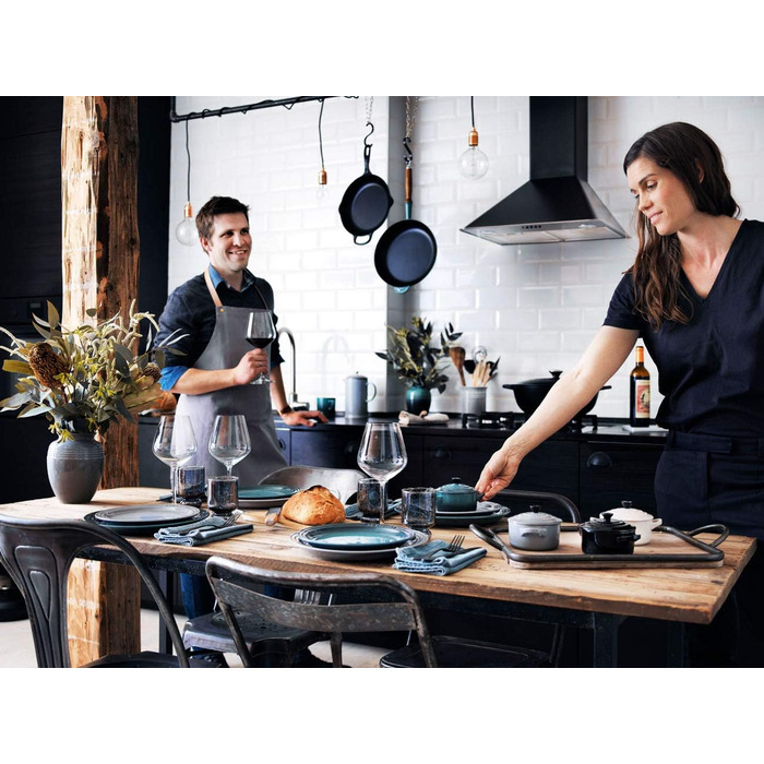 Сковорода чавунна 23 см, чорна Le Creuset