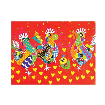 Рушник кухонний Maxwell Williams Chicken Dance LOVE HEARTS, бавовна, 50 х 70 см
