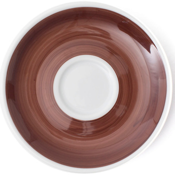 34408 Блюдце espresso 12 см Brown для серій 'Verona/Torino/Roma Millecolori Hand Painted'