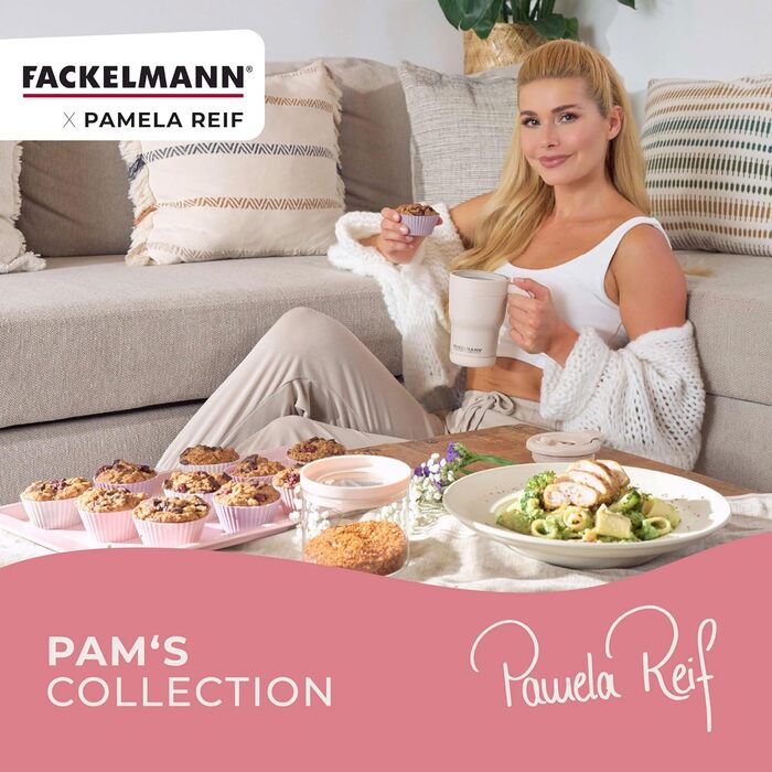 Нож для овощей 12 см, розовый Pamela Reif Fackelmann
