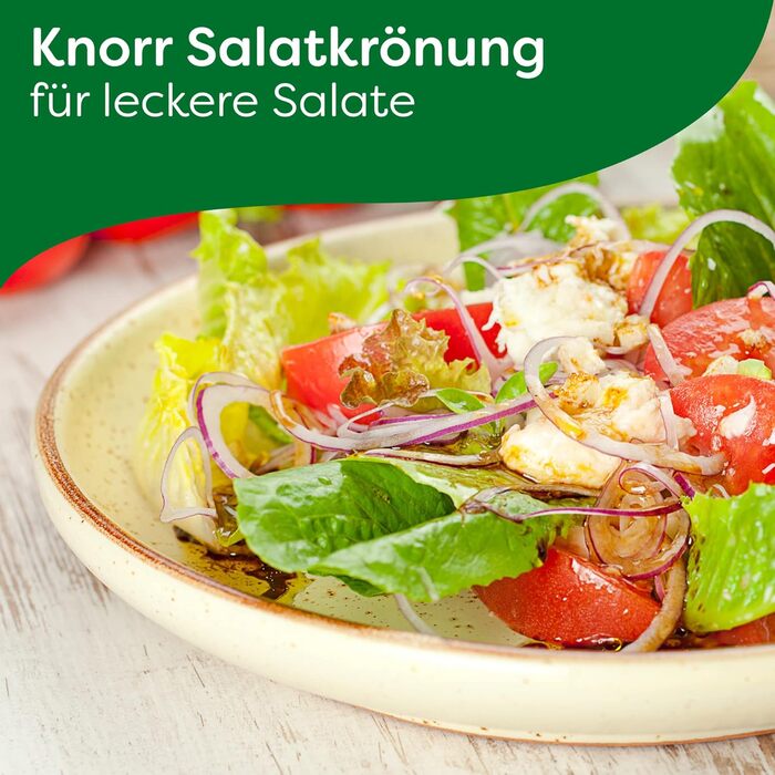 Італійська художня заправка Knorr Salatkrnung, упаковка 15 шт. (15 x 5 x 30 мл) (450 мл (упаковка 5 шт.))