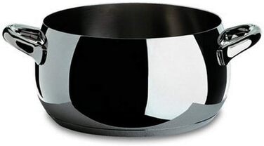 Кастрюля 16 см 1,6 л металлик Mami Alessi