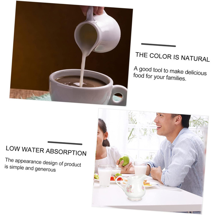 Керамічний глечик для молока 180 см CHICAMPERA