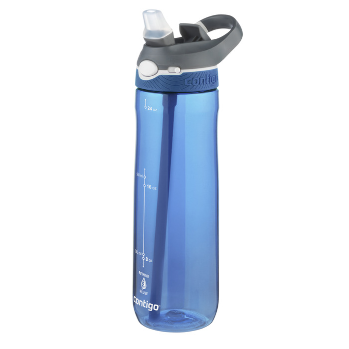 Пляшка для води спортивна 720 мл, синій 2191379 Ashland Contigo