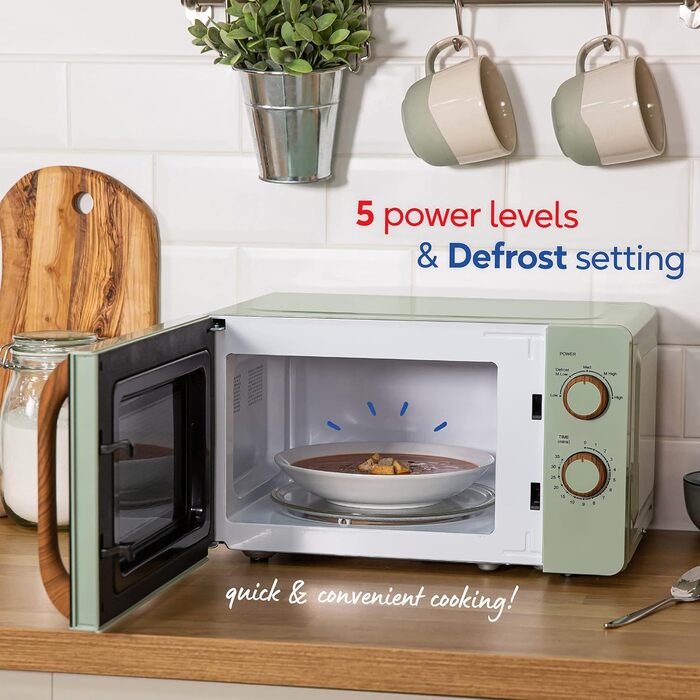 Мікрохвильова піч 17 л, 700 Вт зелений RHMM713MG-N Russell Hobbs
