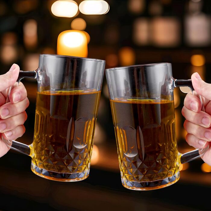 Набір пивних кухлів 6 шт 500 мл MIVIDE