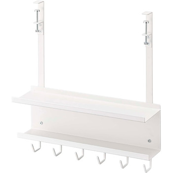 Органайзер для кабелю та маршрутизатора під столом, білий, сталевий, мінімалістичний дизайн білий, 5461 SMART