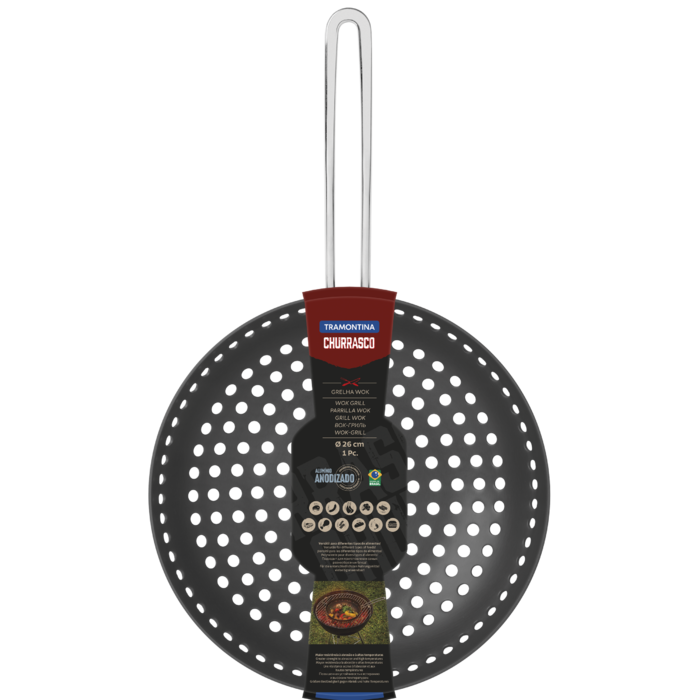 Сковорода ВОК для гриля Tramontina Barbecue, 26 см (6584529)