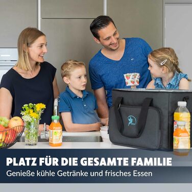 Термосумка 30 л черная Obics