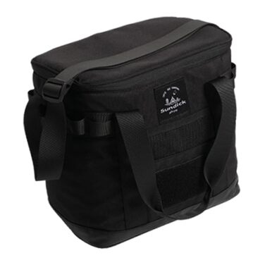 Дорожня сумка, сумка-реклама, зручна, багатофункціональна, термосумка для гарячої та холодної їжі, ідеально підходить для каякінгу, пікніків, офісних поїздок, кемпінгу, чорна