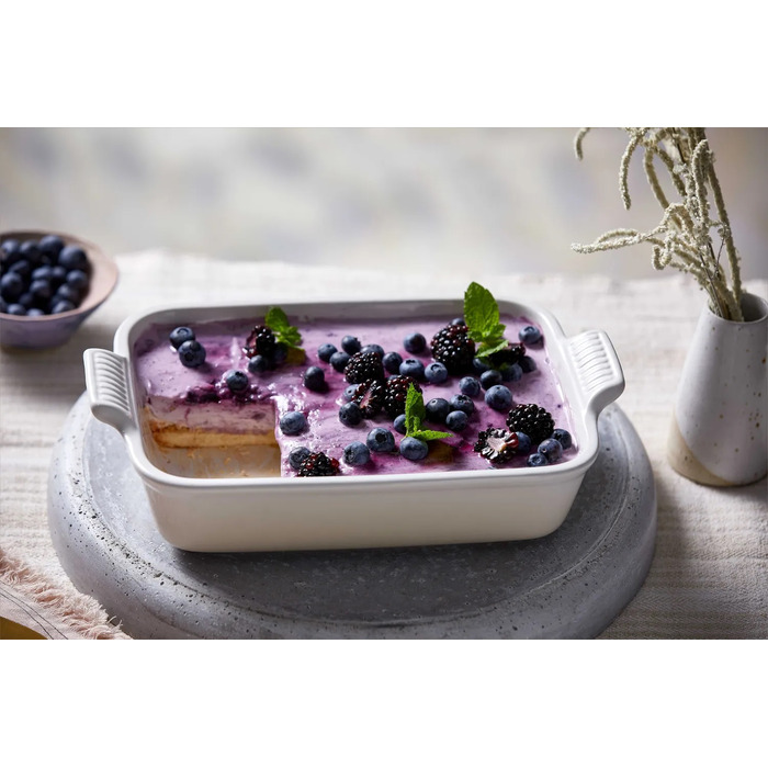 Форма для запікання прямокутна 19 х 14 см, кремова Le Creuset