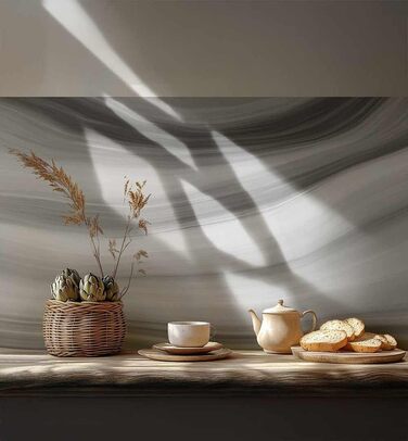 Самоклеящийся кухонный фартук матовый 180 х 60 см MyMaxxi