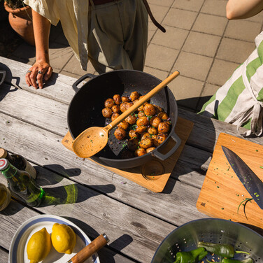 Ложка дерев'яна для гриля Fiskars Norden (1066428)