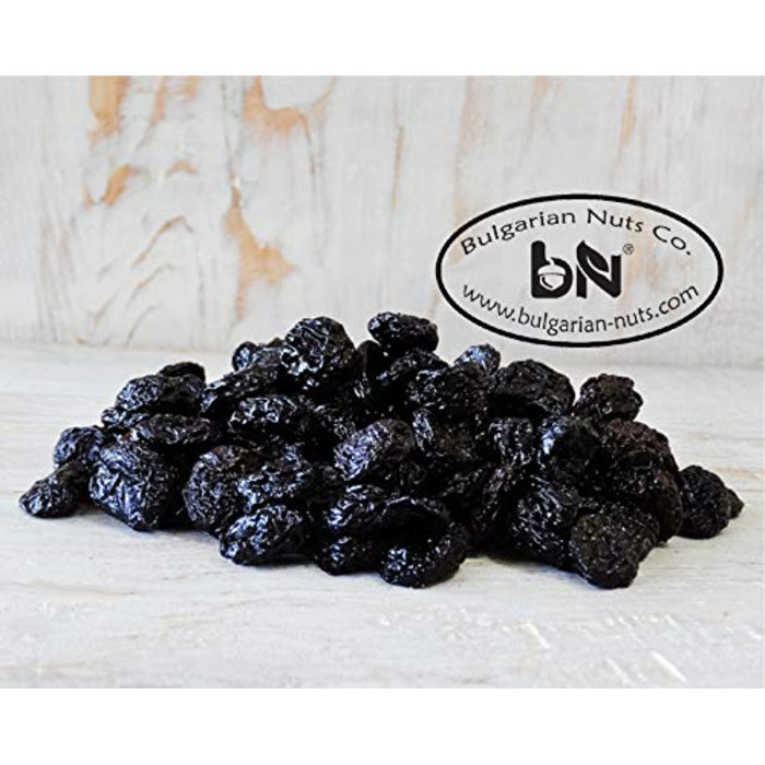 Натуральные сладкие черные вишни без добавления сахара 1 кг Bulgarian Nuts