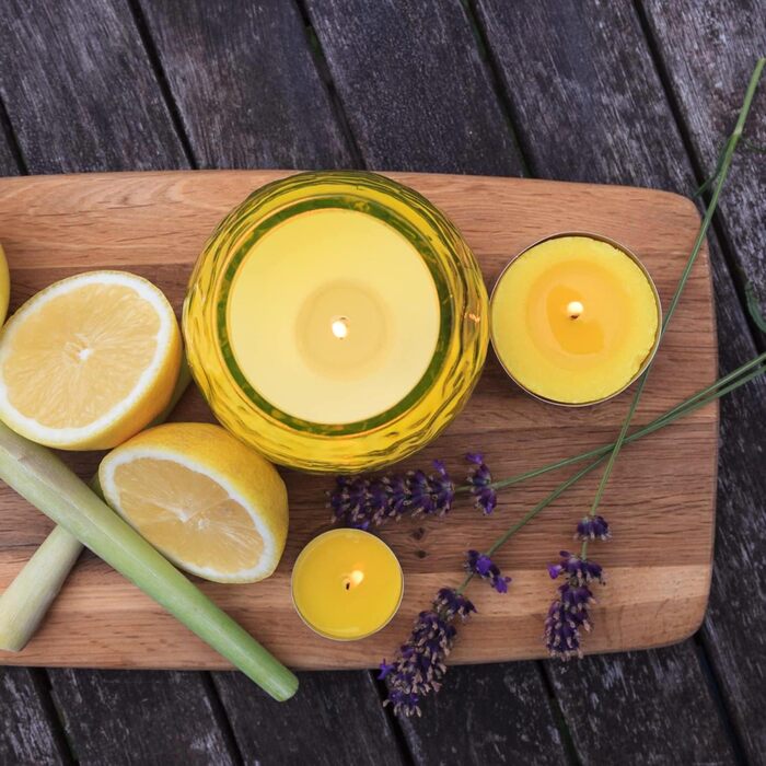 Чайні свічки з цитронелою, час горіння 4 години 50 шт. HORECA CANDLES