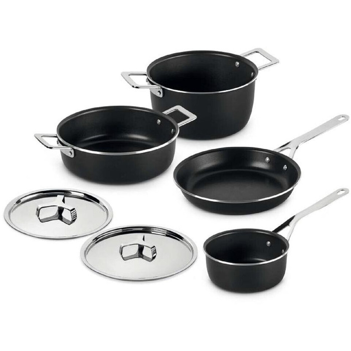 Набір посуду з антипригарним покриттям 6 предметів POTS & PANS Alessi