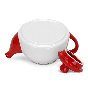 Набір із чайника і чашки Fissman 17,8х12х17,5 см доломіт (0374)