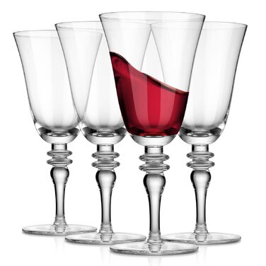 Елегантні келихи у вінтажному стилі 4 шт 420 мл Royalrose