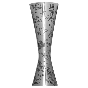 Набір бармена, 5 предметів, нержавіюча сталь, Tattoo, Urbanbar (Урбанбар)